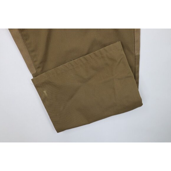 Vintage Gander Mountain Mens 38x32 Faded Canvas Wide Leg Field Brush Pants Brown - Picture 6 of 14